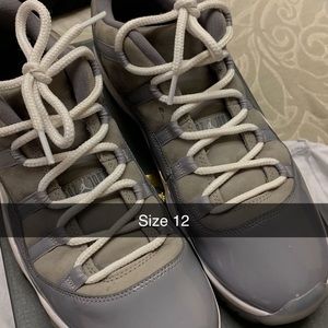 Jordan 11 cool grey lows